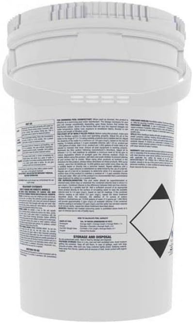 3 Inch Stabilized Chlorine Tablets | Pro-Grade Pool Sanitizer, Long Lasting, Slow Dissolving, 99% Pure Tri-Chlor, Individually Wrapped - 50lb