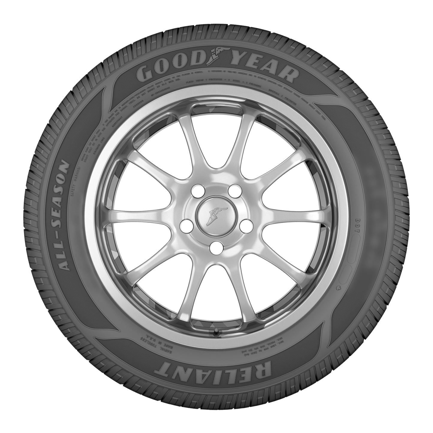 2025 Goodyear Reliant All-Season 225/65R17 102H All-Season Tire