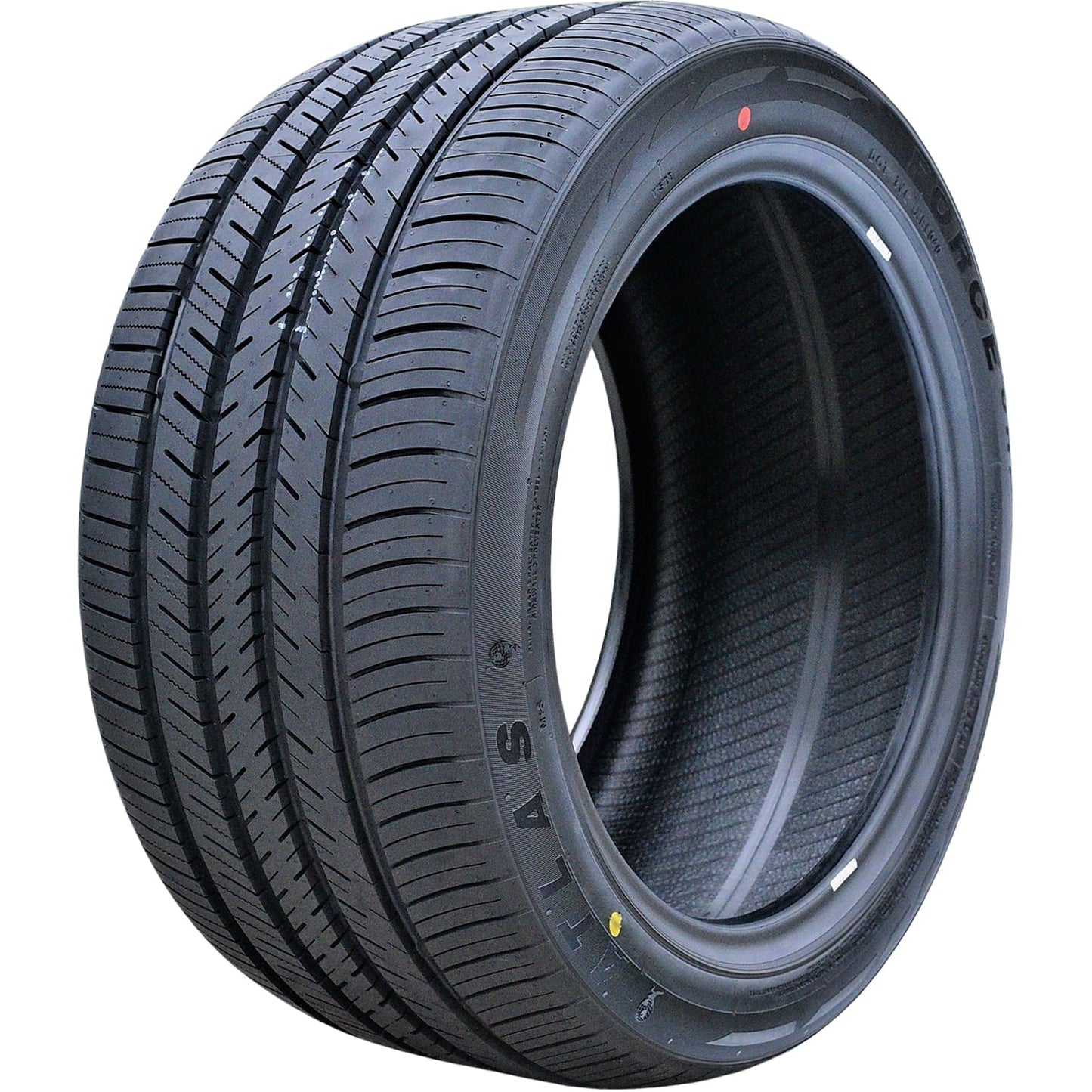 A pair of 2 (2) 255/40R20 101W XL A/S performance tires